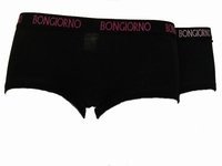 2-Pack Dames shorts Zwart Bongiorno