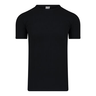 Heren T-shirt met ronde hals M3000 Zwart