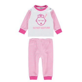 Baby Pyjama Do not Disturb Roze