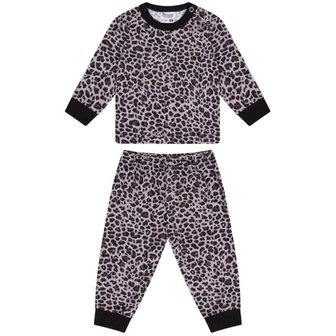 Baby pyjama Leopard Bruin