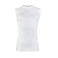 Heren mouwloos shirt Comfort Feeling Wit