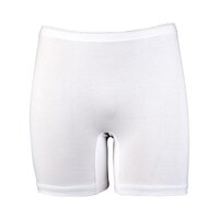 Dames boxershort Softly met lange pijp Wit (2-pack)