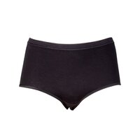 Dames tailleslip (Maxi) Comfort Feeling Zwart (2-pack)