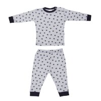 Baby Pyjama streep/ster Marine
