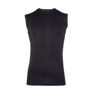 Heren mouwloos shirt Comfort Feeling Zwart