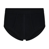 Heren slip met gulp M3000 Zwart (2-pack)