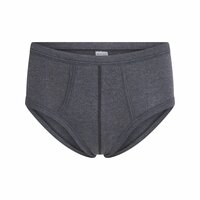 Heren slip met gulp M55 Antraciet (2-pack)