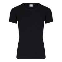 Jongens T-shirt ronde hals en K.M. M3000 Zwart