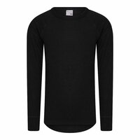 Thermo Kinder shirt Lange mouw Zwart 