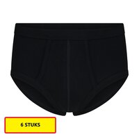 Heren slip met gulp M3000 Zwart (6 stuks)