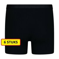 Heren boxershort Roger Zwart (6 stuks)