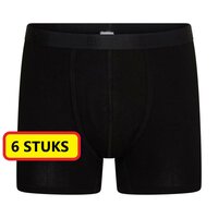 Heren boxerhort Dylan met gulp Zwart (6 stuks)