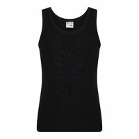 Jongens singlet Beeren Young Zwart