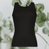 Dames hemd zwart  Green Comfort