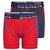 2-Pack Mix&Match Jongens boxershorts Blauw/Rood